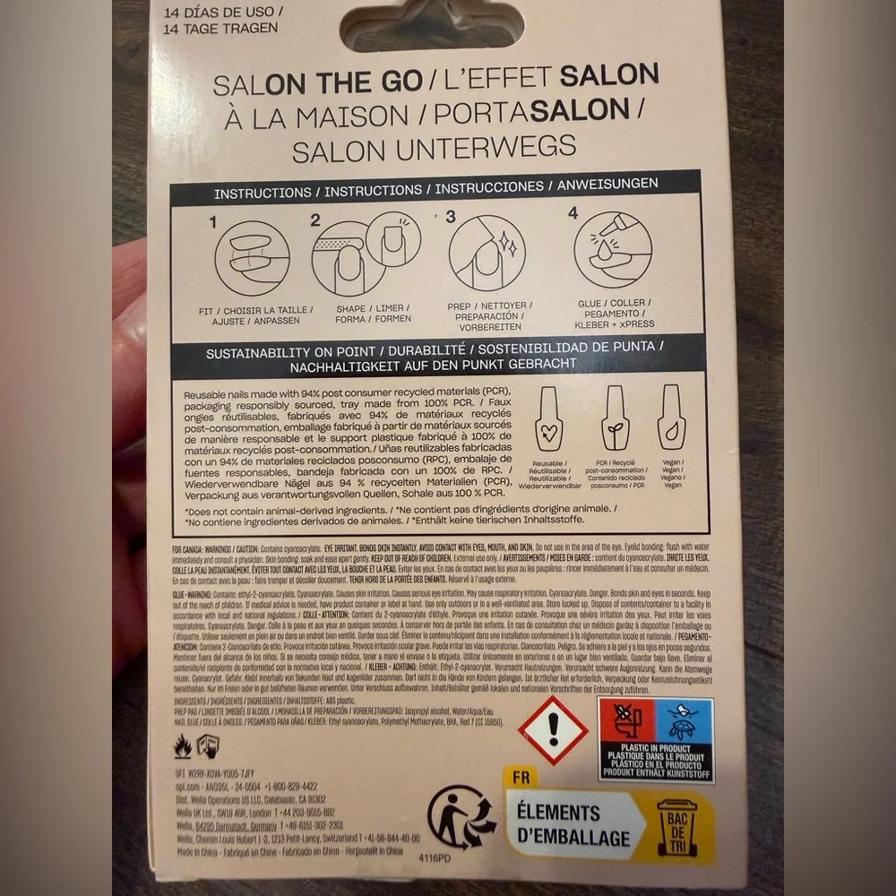 OPI xPress/On Nails Rainbow Summer A Me-For-All Press Ons